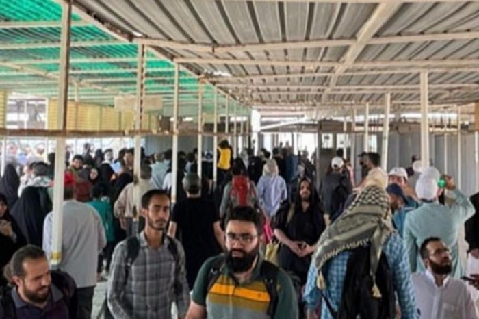 سیل زائران در گرمای مرداد؛ مهران سنگر اول راهپیمایی عشق