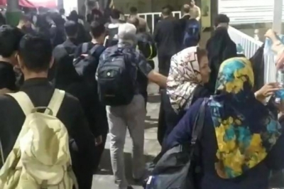 فیلم؛ تردد روان در مرزمهران