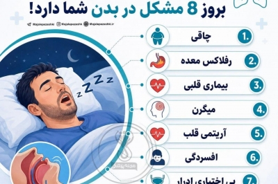 خروپف نشان از بروز ۸ مشکل در بدن شما دارد